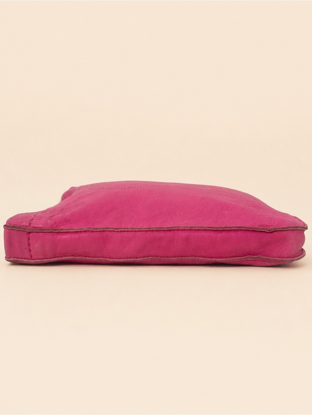 Hermes Milo Clou de Selle Pink Fuchsia Lambskin Crossbody Bag COA - Picture 15 of 16